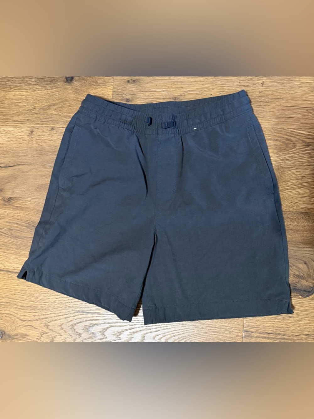 Abercrombie Kids-Boys Dark Gray Hybrid Shorts